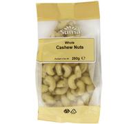 Suma Whole Cashe Kernels 250 g (Pack of 6)