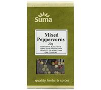 SUMA WHOLEFOODS Mixed Peppercorns 20g (Pack of 6)
