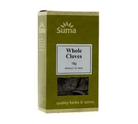 SUMA WHOLEFOODS Whole Cloves 18g (Pack of 6)