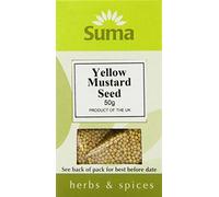 Suma Yellow Mustard Seeds 50 g (Pack of 6)