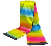 SUMAG Change Color Scarf Magic Tricks Black to Rainbow Silk Streamer Magic Magician Stage Illusions Gimmick Prop Comedy