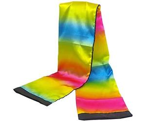 SUMAG Change Color Scarf Magic Tricks Black to Rainbow Silk Streamer Magic Magician Stage Illusions Gimmick Prop Comedy