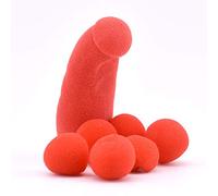 SUMAG Magic Tricks 1set Small Sponge Brother with 4pcs Sponge Balls April Fools Gift Stage Street Illusions Gimmick Accessories Props Funny Mentalism
