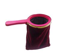 SUMAG Magic Tricks Change Bag Repeat Zipper (Blue/Red/Black Available) Objects Appear Vanish Magia Stage Illusions Gimmick Prop Funny (Red)