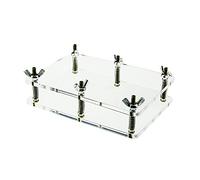 SUMAG Magic Tricks Crystal Card Flatten Device (Not Include Playing Card, Thicked) Close Up Gimmick Prop Accessories Press Card Device