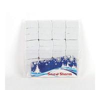 SUMAG Super Thin Snowstorms Snowflake Snow Paper (1Pack=12Pcs) Magicians Stage Street Gimmick Props Accessories (White)