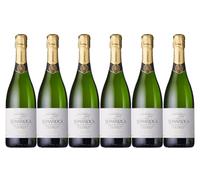 Sumarroca Cava Brut Reserva, Organic Spanish Sparkling Wine, CASE of 6 x 750ml