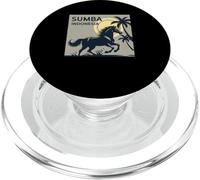 Sumba Indonesia Island Wild Horse Palm Tree PopSockets PopGrip for MagSafe
