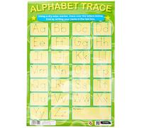 Sumbox A3 Alphabet Tracing Poster - Early Years Handwriting Practice Wall Chart for Kids, EYFS Learning Resource
