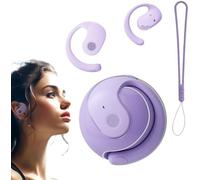 Sumcalio Hy-undai Hy-T26 X15 Pro Earphone Wireless Bluetooth, Hy-T26 Headphones, X15 Pro Wireless Earbuds Bluetooth Headphones, Ipx5 Waterproof Stereo Noise Reduction BT 5.4 Earphones (Purple)