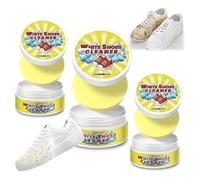 Sumcalio Olite White Shoes Cleaner,Olite Shoe Cleaner,All-Purpose Rinse-Free White Shoe Cleaner Cream with Sponge,No Water Needed (3pcs)