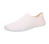 SUMECH Barefoot Skin Water Shoes Quick Drying Aqua Shoes Unisex Lightweight Non-Slip for Swim Surf Yoga Beach Running Boating Snorkeling Diving,White,5 UK
