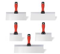 SUMED Taping Knives Set, Stainless Steel Drywall tools, 5PCS