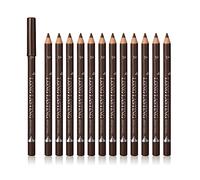 SUMEITANG Eyebrow Pencil Set of 12 Brown Eyebrow Pencil Waterproof Eyebrow Pencil Easy to Color Durable Eyebrow Pencil Professional Makeup Pencil for Women