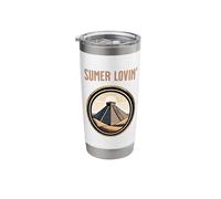 Sumer Lovin Bronze Age Sumerians Funny History Stainless Steel Insulated Tumbler