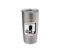 Sumerian Tavern Joke Dog Enters a Tavern with Fun Stainless Steel Insulated Tumbler