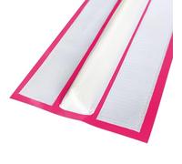 Sumery 3ft/6ft Air Mat Tumble Track Connector Tape for Inflatable Tumbling Gymnastic/Yoga/Camping White（NEW） (40) (Pink)