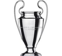 SUMESIRO European Football Federation Champions Football League Replica Trophy Art Trophy World Cup Soccer Fan Souvenir/Silver (Football Trophies 77CM)