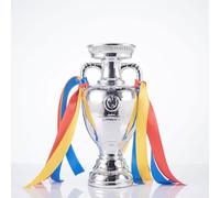 SUMESIRO European Italy win model Euro Cup trophy Football Replica Trophy Delaunay Trophy World Cup Soccer Fan Souvenir/Silver (Delaunay Trophy 34cm)