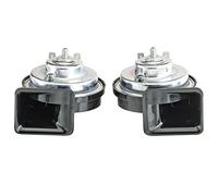 SUMEX 2505014 Car Double Horn Set 12 V/ 8 Amp - Black