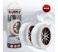 Sumex Car Wheel Tyre Snow Socks Chains to fit Tyre Size 245/45 R17 Ultimate Grip