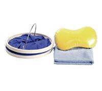 Sumex KLIN404 Wash Kit includes Folding Bucket/ Sponge/ Cloth