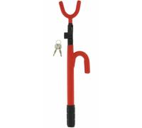 Sumex Red Car & Van Interior Steering Wheel Lock Anti Theft Clamp - NEW