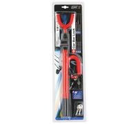 Sumex Red Car & Van Interior Steering Wheel Lock Anti Theft Security Hook Clamp