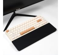Sumgsn Black Keyboard Wrist Rest, Gel Wrist Pad for Keyboard 60%/68%/70% | Ergonomic Keyboard Wrist Pad, Comfort Support for Typing and Gaming