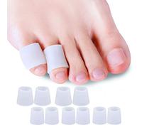 Sumiwish 10 Pack Silicone Toe Sleeves, Pinky Toe Protectors for Corns, Blister, Callus Protect, Little Toe Protector to Reduct Friction from Shoes