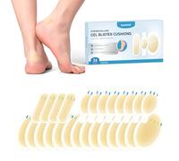 Sumiwish 26 Count Blister Plasters for Feet - Sumiwish Blister Plasters for Heel - Hydrocolloid Dressings Hydrocolloid Bandages for Blister Prevention & Recovery Water Resistant - Variety Pack