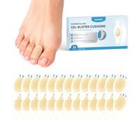 Sumiwish 26 Count Blister Plasters for Feet - Sumiwish Blister Plasters for Heel - Hydrocolloid Dressings Hydrocolloid Bandages for Blister Prevention & Recovery Water Resistant - Toe Pack