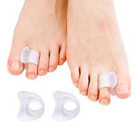Sumiwish Bunion Corrector, Toe Spacer, Gel Toe Separators, Overlapping Toe Correction with Loop, Toe Straightener, Great for Bunion Pain Relief (5 Pairs/10 PCS)