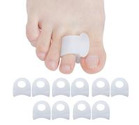 Sumiwish Gel Toe Separators, 10 PCS Bunion Corrector, Toe Straightener for Overlapping Toe, Big Toe Spacer, Great for Bunion Pain Relief…