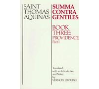Summa Contra Gentiles: Providence Bk. 3, Pt. 1 by Aquinas, Saint Thomas (January 1, 1975) Paperback