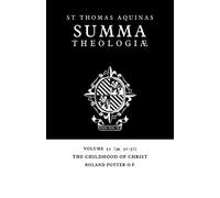 Summa Theologiae v52: 3a. 31-37: 52 (Summa Theologiae (Cambridge University Press))