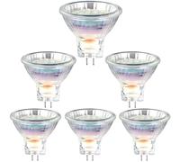 Summalux MR11 LED Spotlight Bulbs GU4 12V 3W LED Bulb Equivalent to 20W 30W Halogen Spotlight Bulb GU4 Bi-Pin Base Non-Dimmable 6 Pack