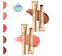 Summaryas Contour Wand & Blush Wand Duo - Blush, Liquid Blushs Wand for Women, Cream Contour Stick Makeup with Applicator (2pcs-2)