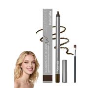 Summaryas Eyeliner, 1440-Minute Smudge-Proof Eyeliner, 24H Lock Longwear Eyeliners, Precision Define, All-Day Stay, Transfer-Resistant Makeup Duo, Waterproof Natural Eye Liner, No More Panda Eyes (#5)