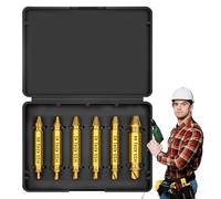 Summed Screw Extractor,Screw Extractor,Easy Out Bolt Remover|Non Slip Screw Extractor Tool for Plumbing Mechanical Construction Home Improvement Industrial