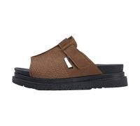 Summer 2026 Trend Flat Women's Slippers Open Toe Shoes for Casual Outdoor Beach Adventures Summer Comfort Versatile Combination Options with Jeans Lightweight Outfits Brown