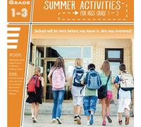 Summer Activities for Kids Grades 1-3: Summer Workbooks For Kids: Physical Fitness Games For Children,Summer Activity Books,K-1,2-3,4-5,1-2,5-6,Summer ... Practice,Math,Learning Books For Children