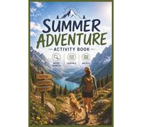 Summer Activity Book for Adults and Seniors: 90 Easy-to-Read Puzzles Including Word Search, Sudoku and Mazes | Fun Games for Travel and Adventure