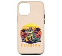 Summer Aliigator Guitar Florida Vacation Trip Men Women Kids Case for iPhone 12/12 Pro