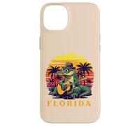 Summer Aliigator Guitar Florida Vacation Trip Men Women Kids Case for iPhone 14 Plus