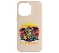 Summer Aliigator Guitar Florida Vacation Trip Men Women Kids Case for iPhone 14 Pro Max