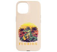 Summer Aliigator Guitar Florida Vacation Trip Men Women Kids Case for iPhone 15
