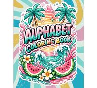 Summer Alphabet Coloring Book