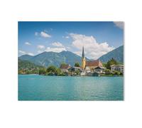 Summer at Lake Tegernsee,Jigsaws Puzzles 1000 Pieces Classic Jigsaws Educational Games Toys,Best Gift for Adults and Kids(38x26cm)-AA73