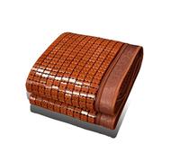 Summer Bamboo Bed Mat Mattress Topper Pad, Single/Twin/Full/Queen/King Size Folding Sleeping Mat, Double-Sided Cooling Bed Sheet Air Conditioning Mat, Summer Bedding Sleeping Pad for Home S